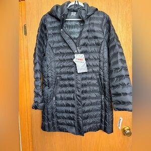 Women's Packable Quilted Jacket - Black
